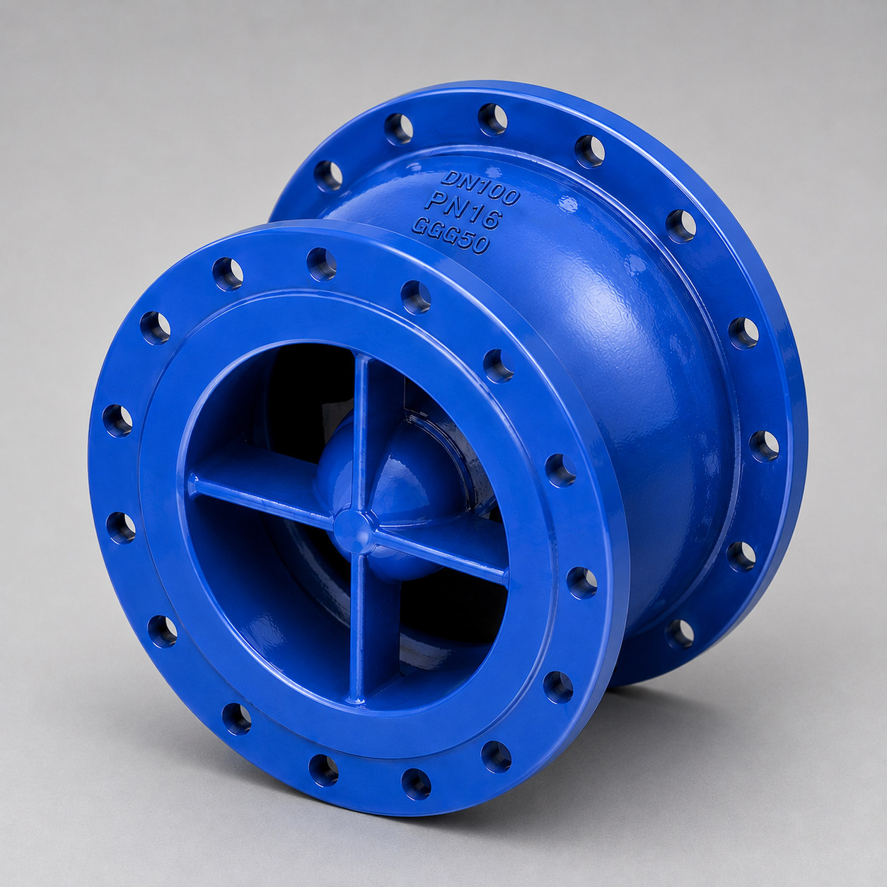 Válvula de retención axial